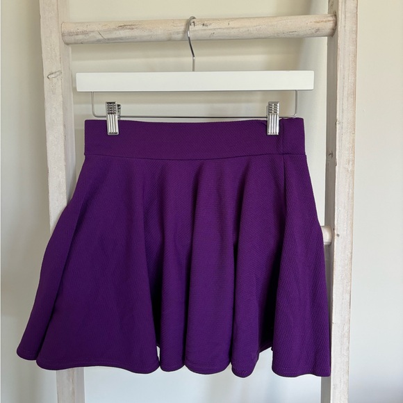 Purple Skater Skirt - Picture 2 of 2